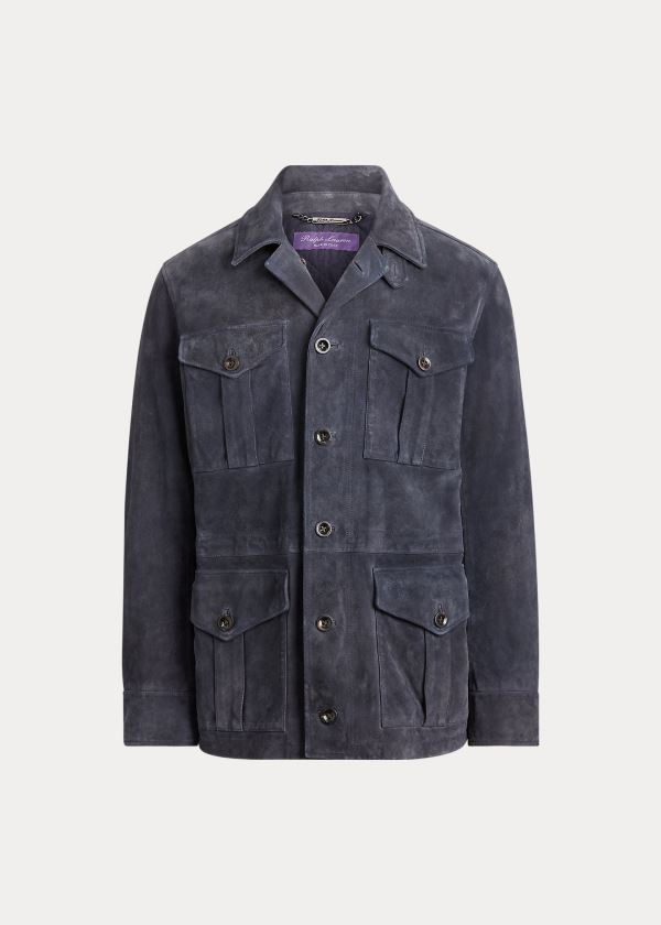 Men's Ralph Lauren Merton Suede Jackets | 325780AOX